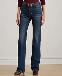 Lauren Ralph Women's High-Rise Straight Jeans