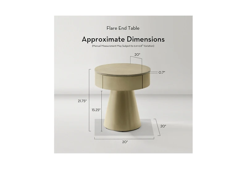 Z Gallerie Flare End Table