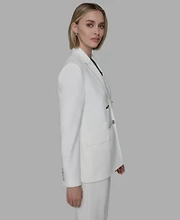 Karl Lagerfeld Women's Double-Breasted Blazer