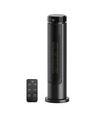 Morento Tower Space Heaters for Indoor, 1500W Heaters with Remote, Ptc Ceramic Electirc Heater for Bedroom, Overheat Protection for Office Home