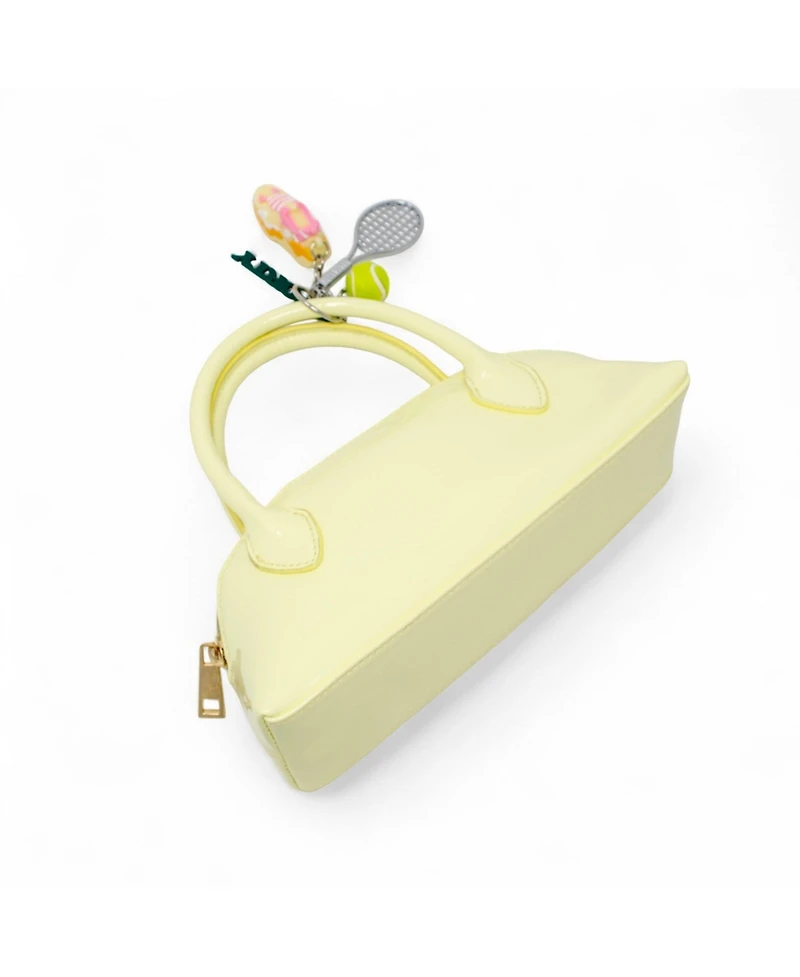 Zomi Gems Girls Sporty Charm Top Handle Bag, Yellow