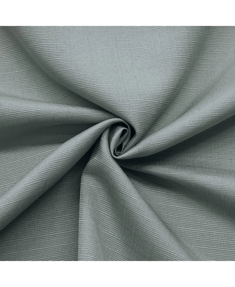 Habitat 100% Polyester Jamie Light Filtering Machine washable Grommet Curtain Panel 52" x 95" Grey