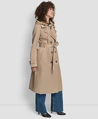 Dkny Women's Double Breasted Trench Coat