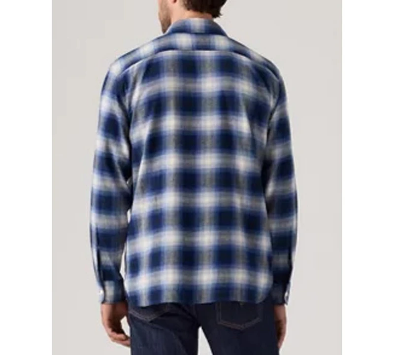 Levi's Men's Relaxed Fit Long Sleeve Button Front Worker Shirt