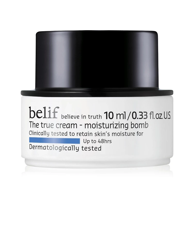 Free 10 ml deluxe size Belif moisturizing bomb with $35 purchase