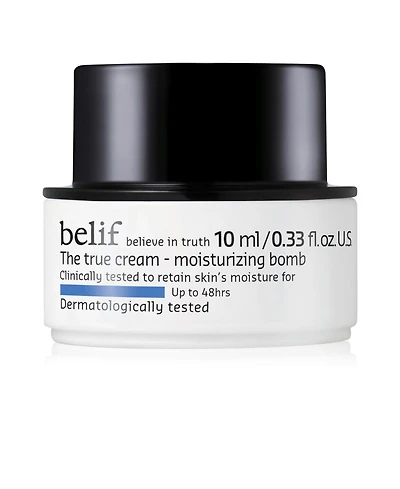 Free 10 ml deluxe size Belif moisturizing bomb with $35 purchase