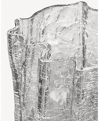 Kosta Boda Crackle Tall Vase