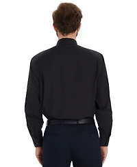Alfani Men's Promo Solid Regular-Fit Spread Collar Dress Shirt, Macy's Exclusive