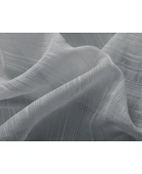 Olivia Gray Erica Doily Stripe Grommet Panel Pair