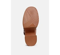 Syrah Chunky Biker Boots