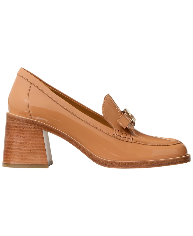 kate spade new york Women's Decorative Bow Block Heel Loafers