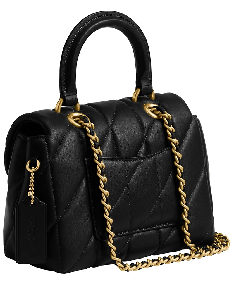 Coach Tabby Mini Quilted Top Handle Handbag