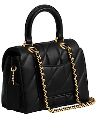 Coach Tabby Mini Quilted Top Handle Handbag