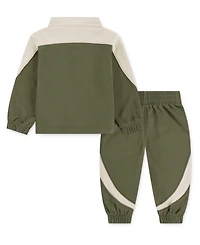 Nike Baby Boys 2-Piece Propus Color Blocked Long Sleeve Jacket and Jogger Pants Set