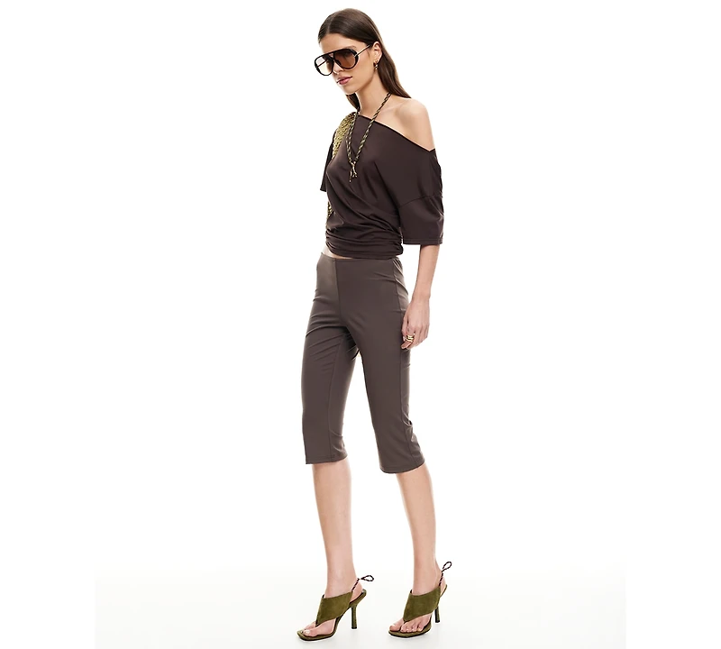 Lioness Women's Wildlands Off-The-Shoulder Pull-On Top