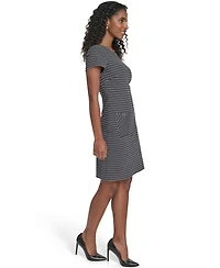 Tommy Hilfiger Women's Knit Crewneck Shift Dress