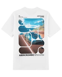 abercrombie kids Boys 5-16 Car Paradise Crewneck T-Shirt