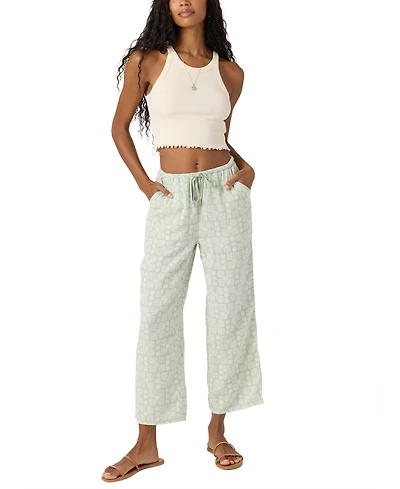 O'Neill Women's Brenda Geo Wide-Leg Pants