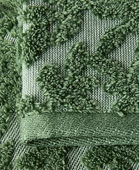 Charter Club Signature Boxwood Washcloth, 13" x 13", Exclusively at Macy's