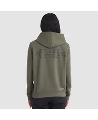 Nike Women's Olive Minnesota Vikings 2025 Salute to Service Sideline Standard Issue Dri-fit Hoodie