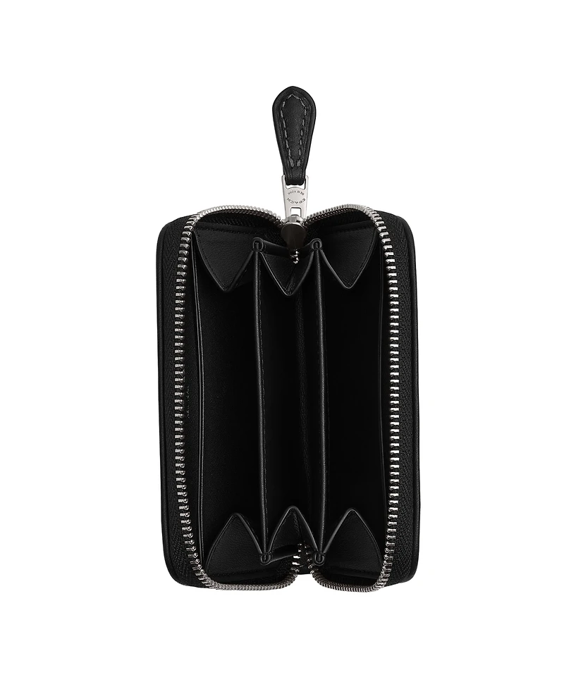 Coach Essential Crystal Signature Jacquard Card Case Wallet