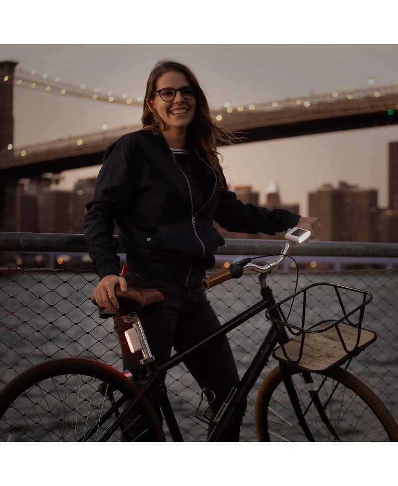 Mpowerd Luci Solar Bike Light Set, White