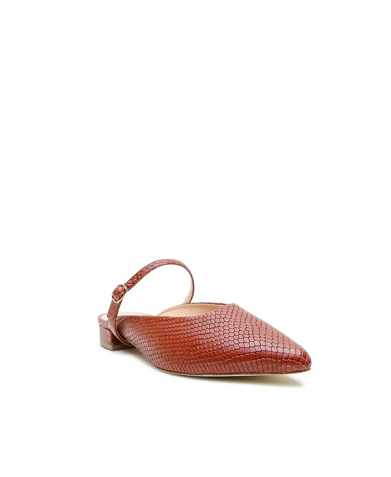 Alterre Women's Brown Snake Twiggy Customizable Point Slide