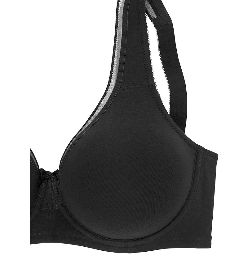 Lascana Women's 2 Pack Minimizer Underwire T-Shirt Bras
