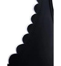 Lascana Women's Scalloped Underwire Tankini Swimsuit Top