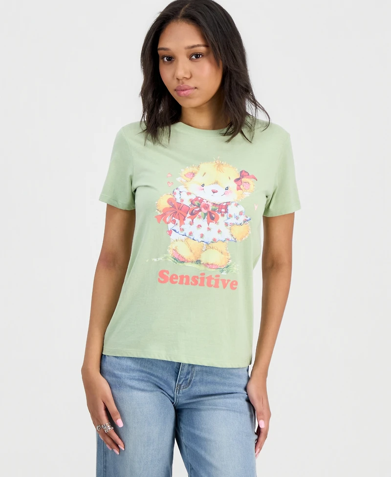 Grayson Threads, The Label Juniors' Sensitive Bear T-Shirt
