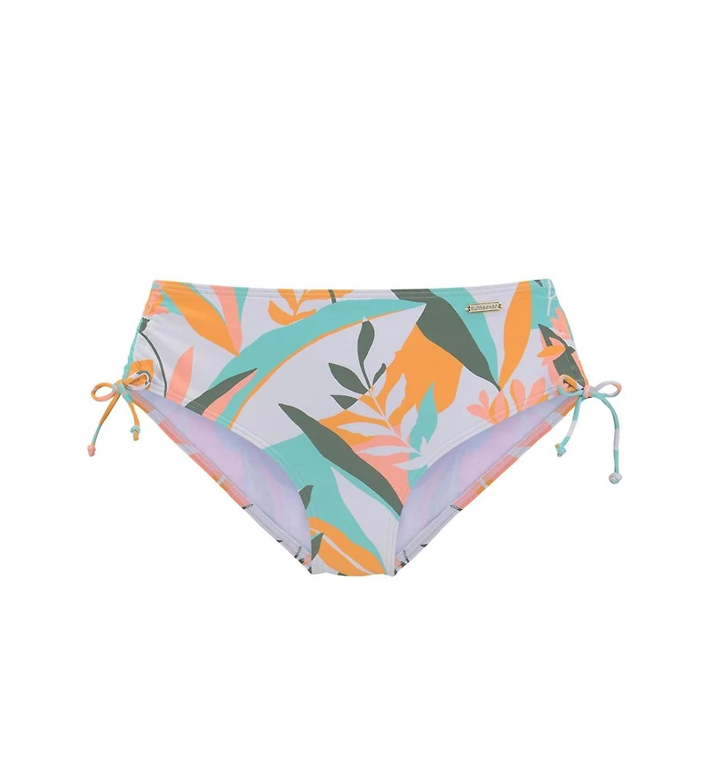 Lascana Women's Pattern Mid Rise Bikini Swimsuit Bottom cup sizing