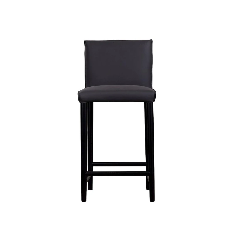 Rigel Full-Grain Leather Counter Chair