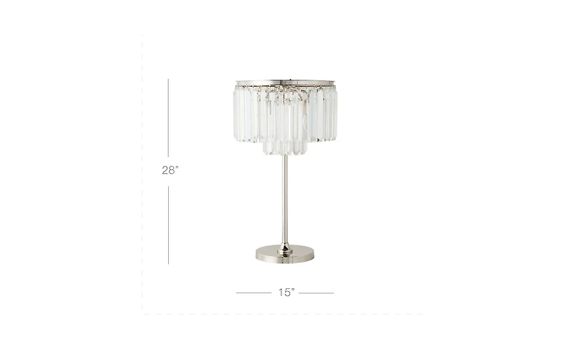 Z Gallerie Luxe Table Lamp