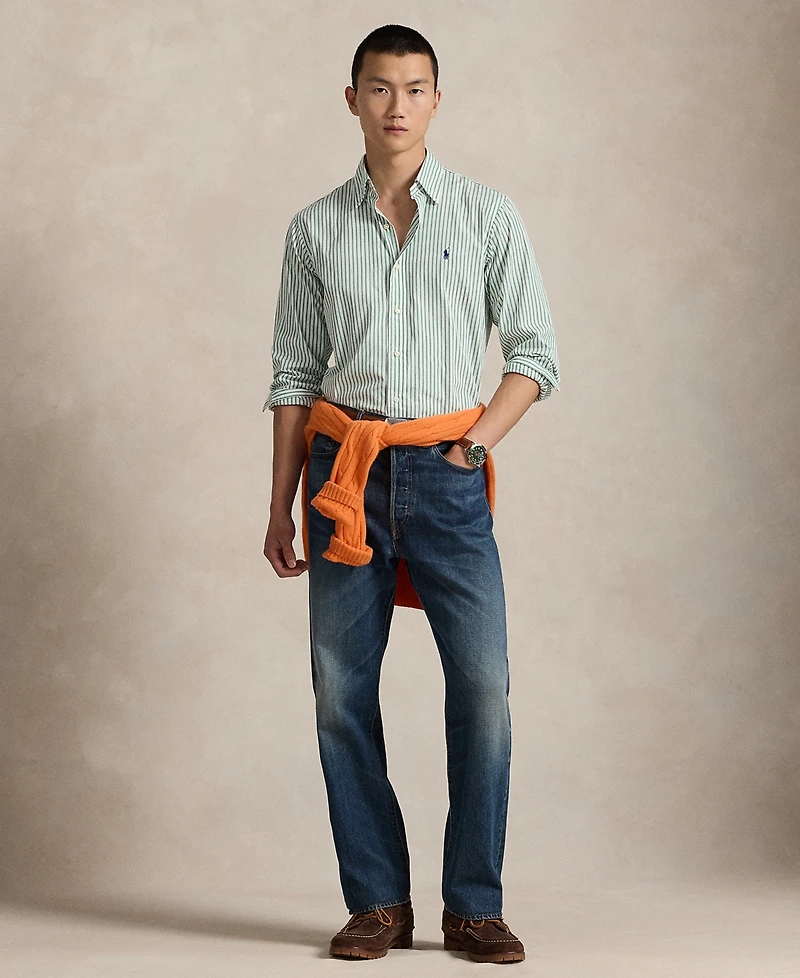 Polo Ralph Lauren Men's Classic-Fit Striped Poplin Shirt