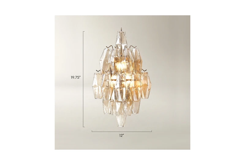 Z Gallerie Cosima Sconce 19" - Champagne