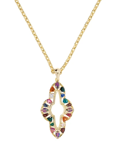 Kendra Scott Abbie Crystal & Imitation Pearl Long Pendant Necklace