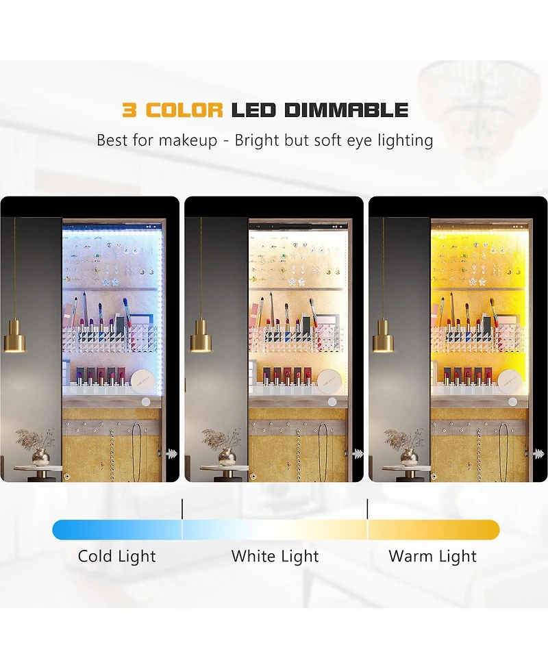 Vlsrka Color Block Full Length Mirror