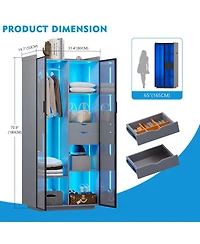 Vlsrka Vanity Makeup Desk with Mirror and Lights