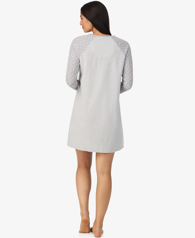 Cuddl Duds Women's Long Sleeve Sleepshirt