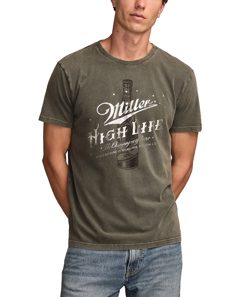 Lucky Brand Men's Regular-Fit Miller High Life T-Shirt