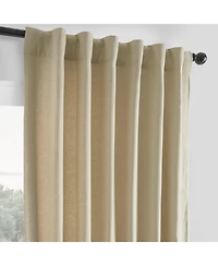 Half Price Drapes French Linen Room Darkening Curtain