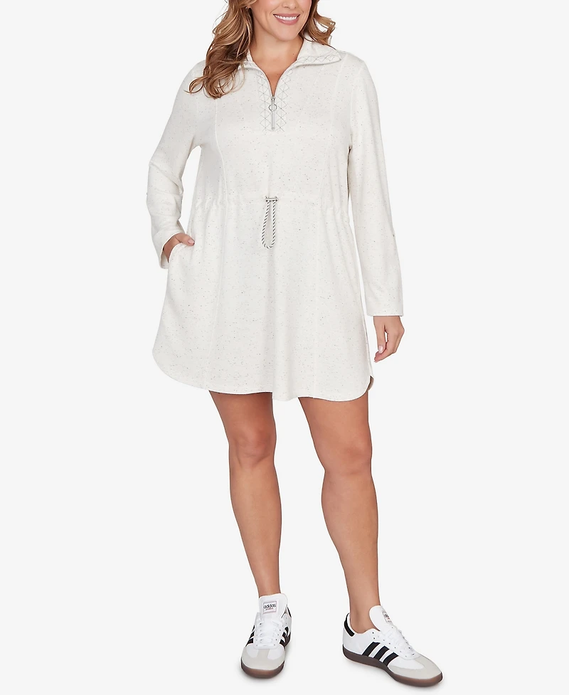 Ruby Rd. Plus Flecked Ultra Knit Sneaker Dress