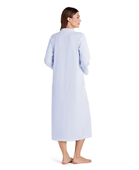 Miss Elaine Women's Zipper Short Robe