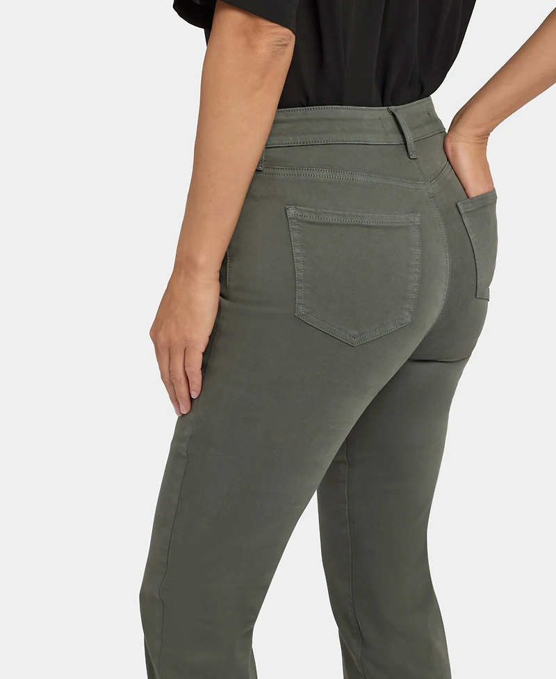 Nydj Women's High Rise Marilyn Straight Jeans