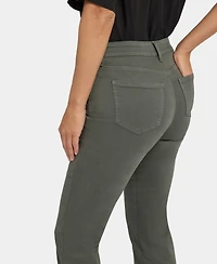Nydj Women's High Rise Marilyn Straight Jeans
