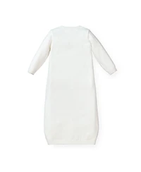 Hope & Henry Baby Boys Sweater Gown and Bonnet Set