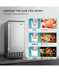 Euhomy Commercial Ice Maker Machine