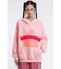 Aelfric Eden Women's Vintage Embroidery Star Pullover Hoodie