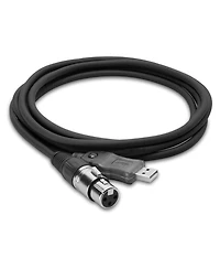 Hosa Technology 10' (3m) Tracklink Microphone Xlr Female to Usb Interface Cable