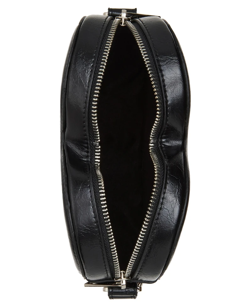 Madden Girl Fran Heart Crossbody Bag